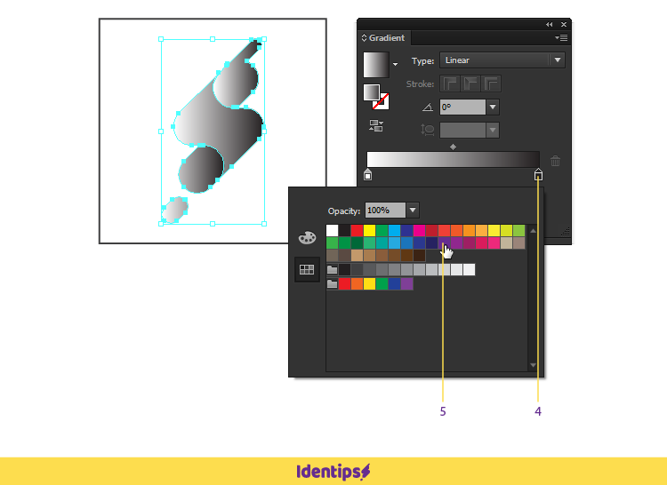 Gradasi Warna Adobe Illustrator