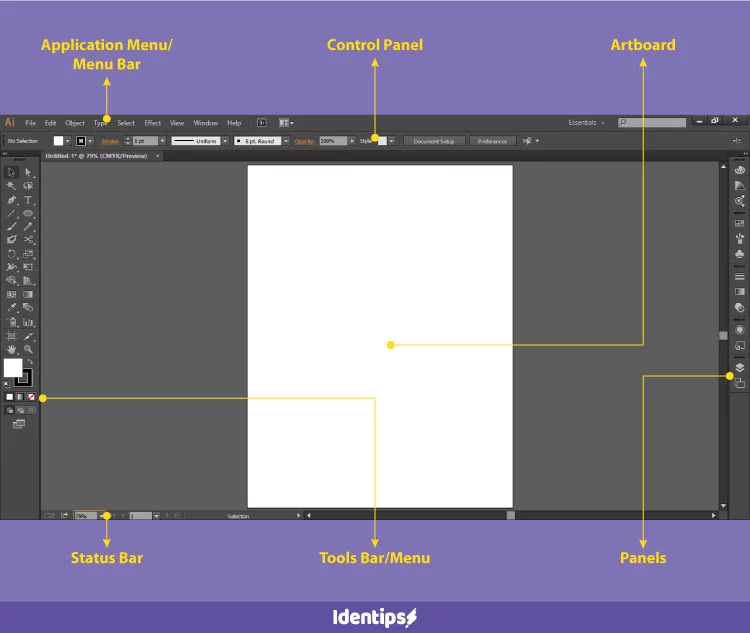 Bagian Bagian Window Di Adobe Illustrator