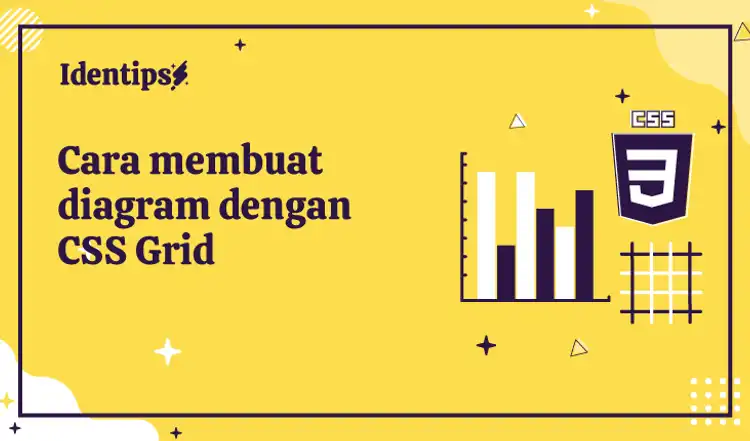 Cara Membuat Diagram Pada HTML Dengan CSS Grid